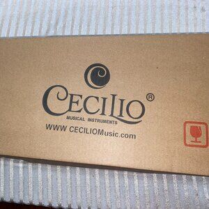 ELECTRIC VIOLYN CECELIO NEW IN CASE AND BOX BLACK EBONY PLEASE VIEW ALL PHOTOS